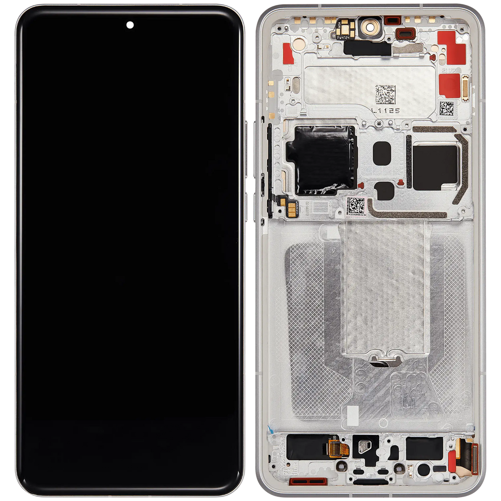 OLED-Display mit Rahmen für Xiaomi 15 Ultra (Refurbished) (Weiß)