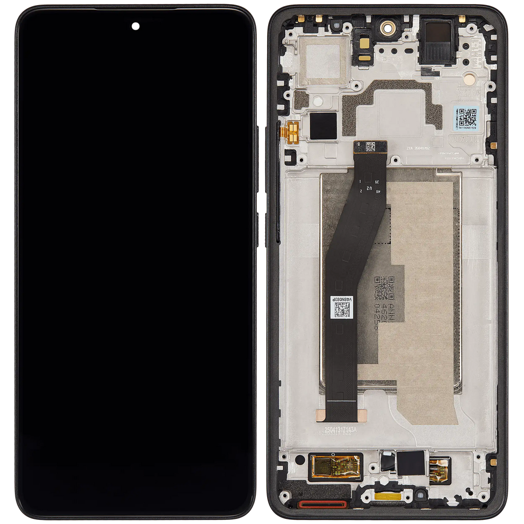 OLED Display with Frame for Xiaomi 14T (Refurbished) (Titan Black)