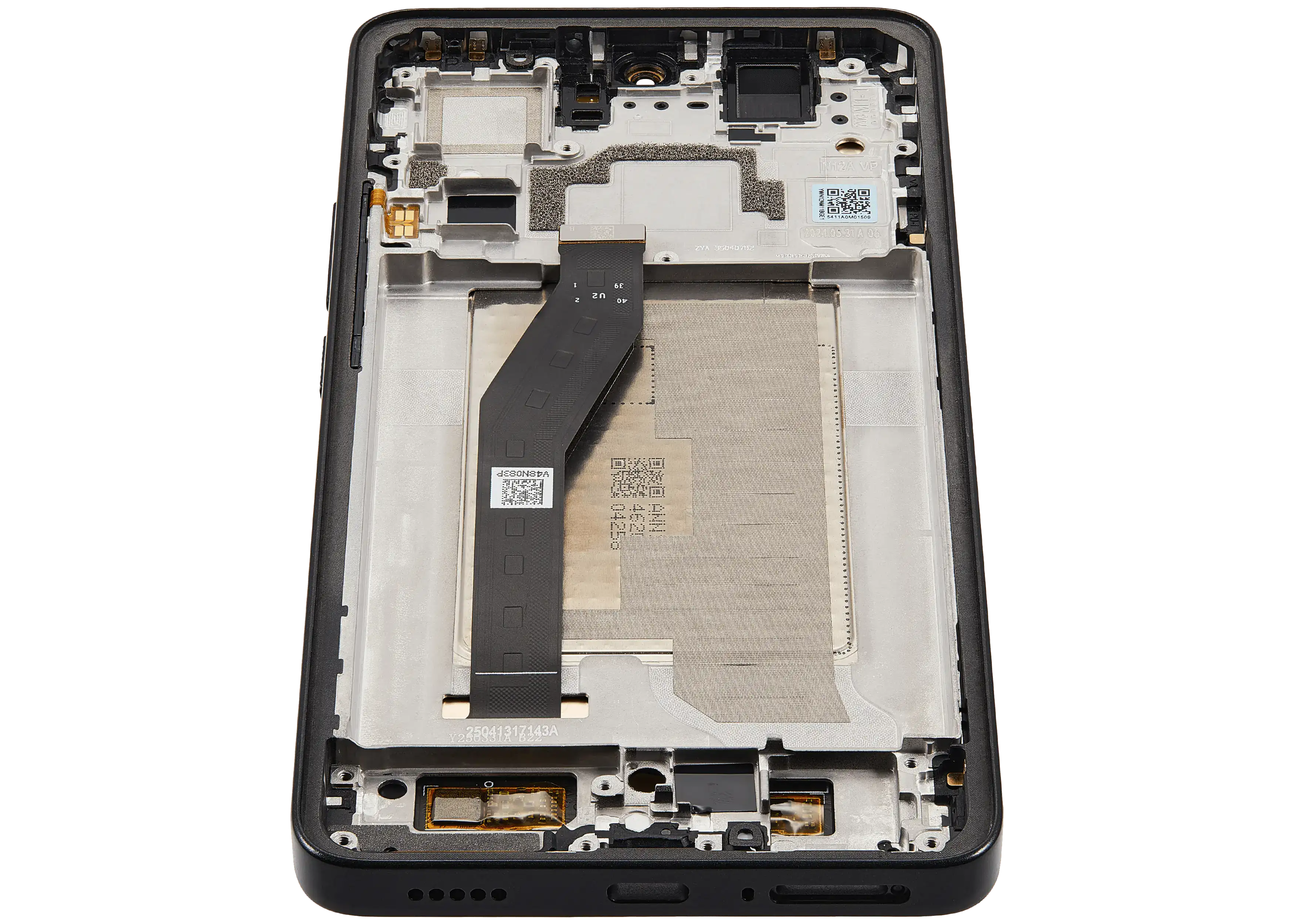 OLED Display with Frame for Xiaomi 14T (Refurbished) (Titan Black)
