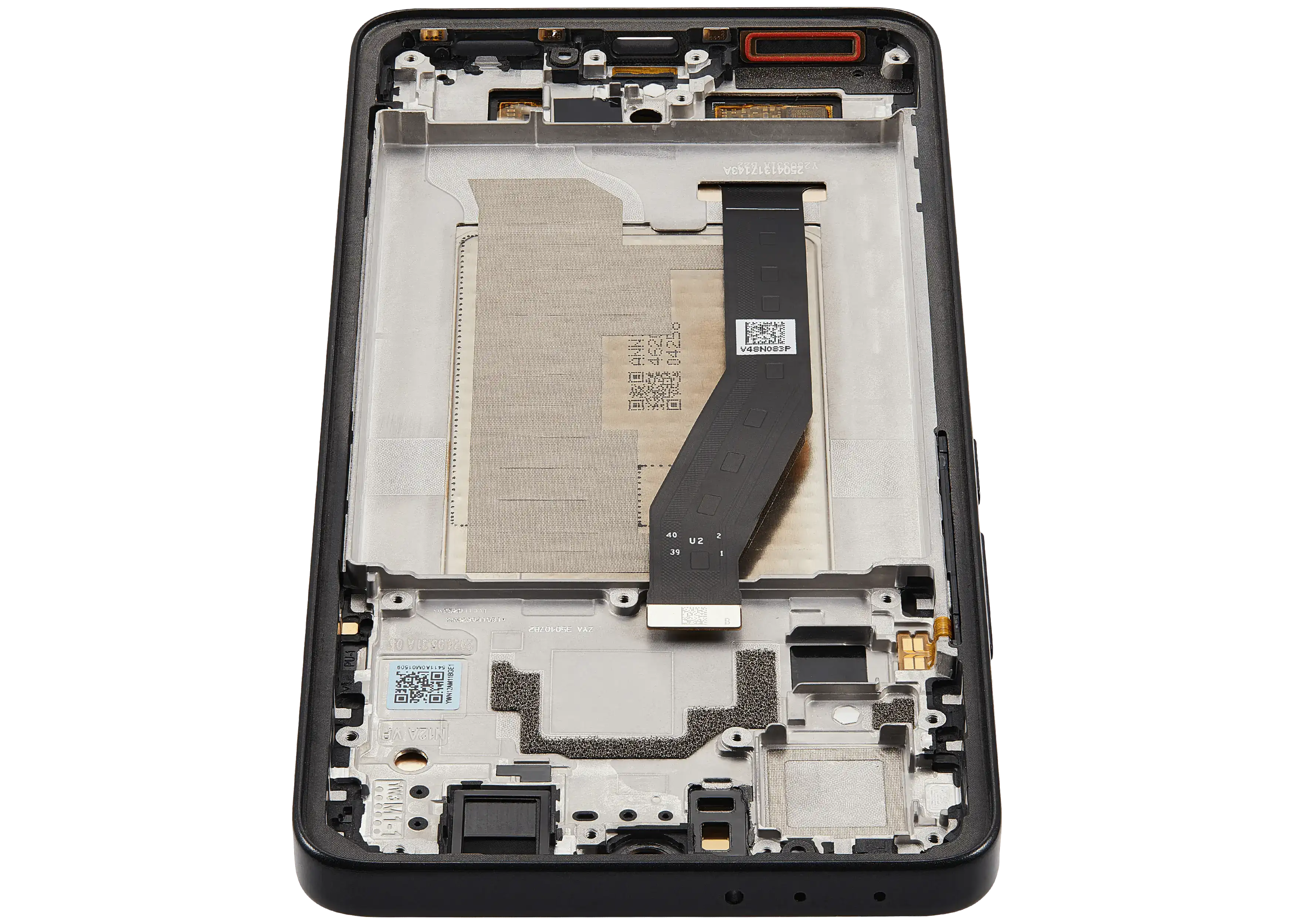 OLED Display with Frame for Xiaomi 14T (Refurbished) (Titan Black)
