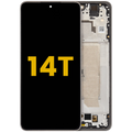 OLED-Display mit Rahmen für Xiaomi 14T (generalüberholt) (Titan Gray)