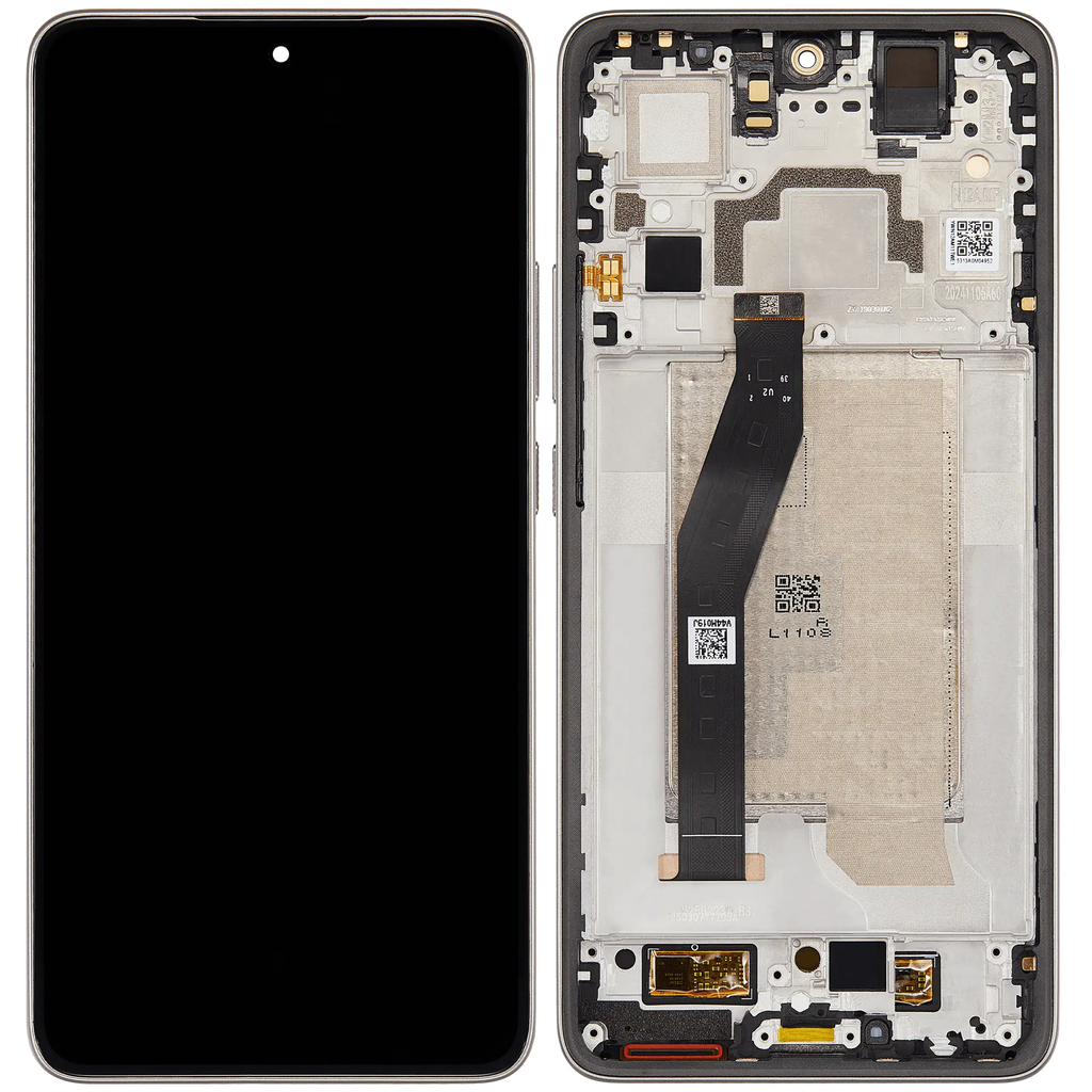 OLED-Display mit Rahmen für Xiaomi 14T (generalüberholt) (Titan Gray)