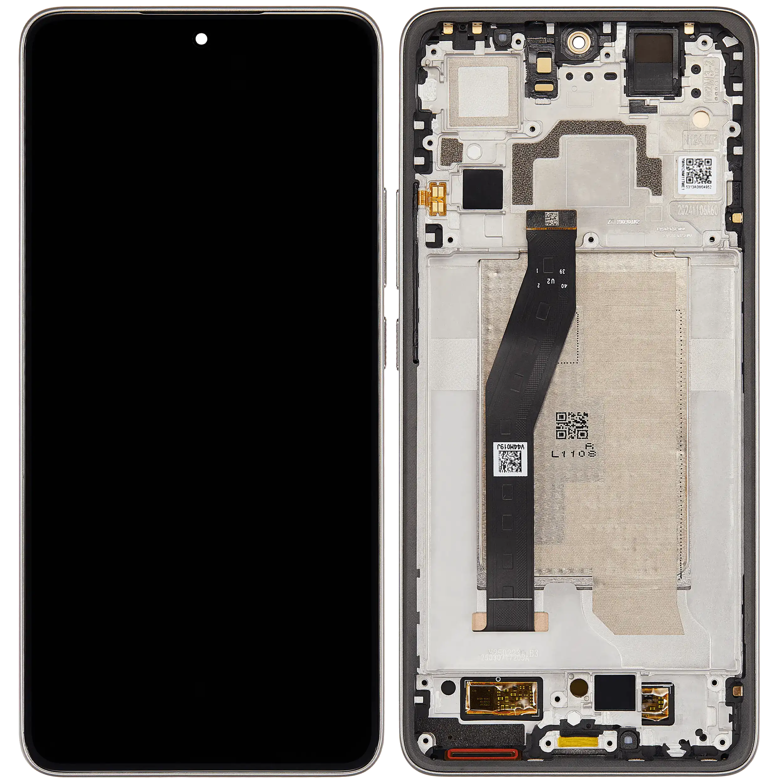 OLED-Display mit Rahmen für Xiaomi 14T (generalüberholt) (Titan Gray)