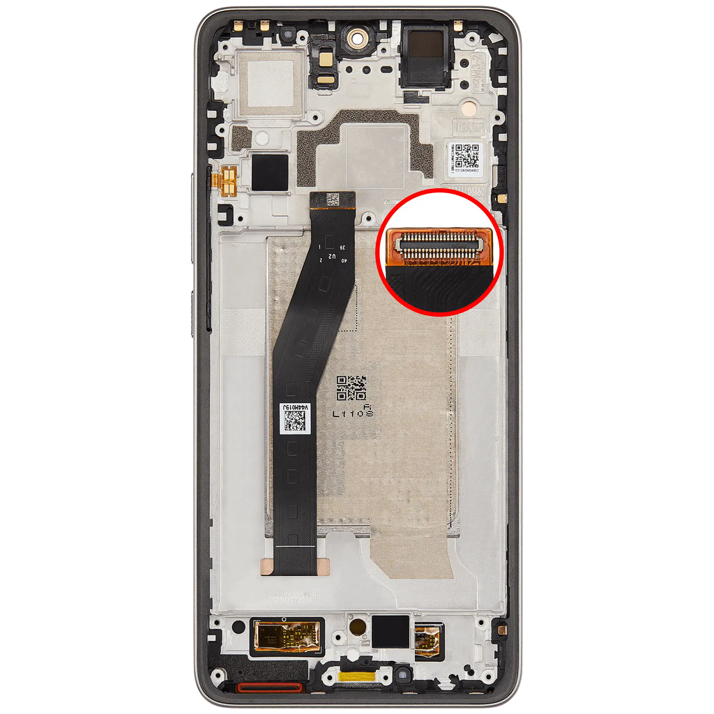 OLED-Display mit Rahmen für Xiaomi 14T (generalüberholt) (Titan Gray)