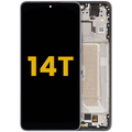 OLED Display with Frame for Xiaomi 14T (Refurbished) (Titan Blue)