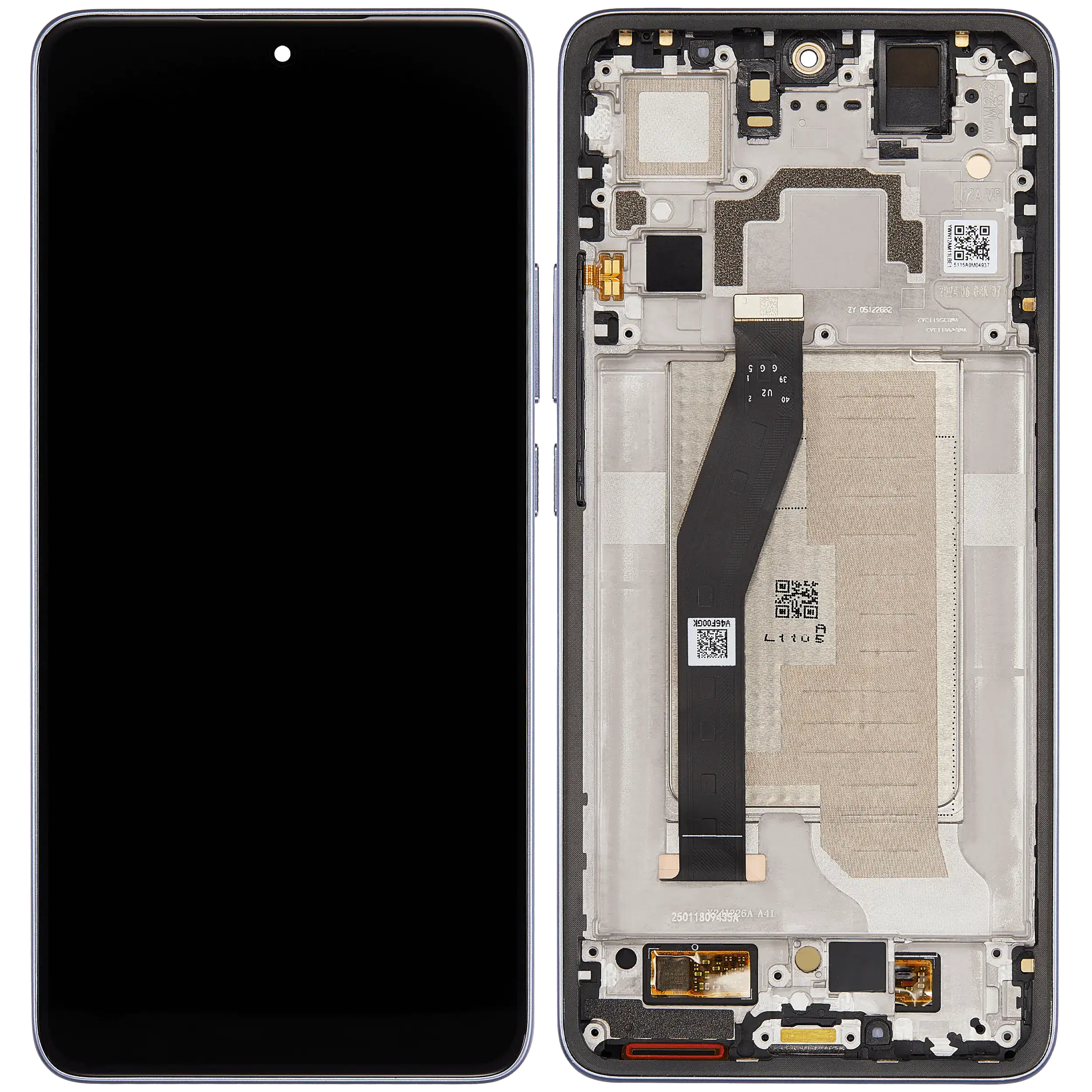 OLED Display with Frame for Xiaomi 14T (Refurbished) (Titan Blue)