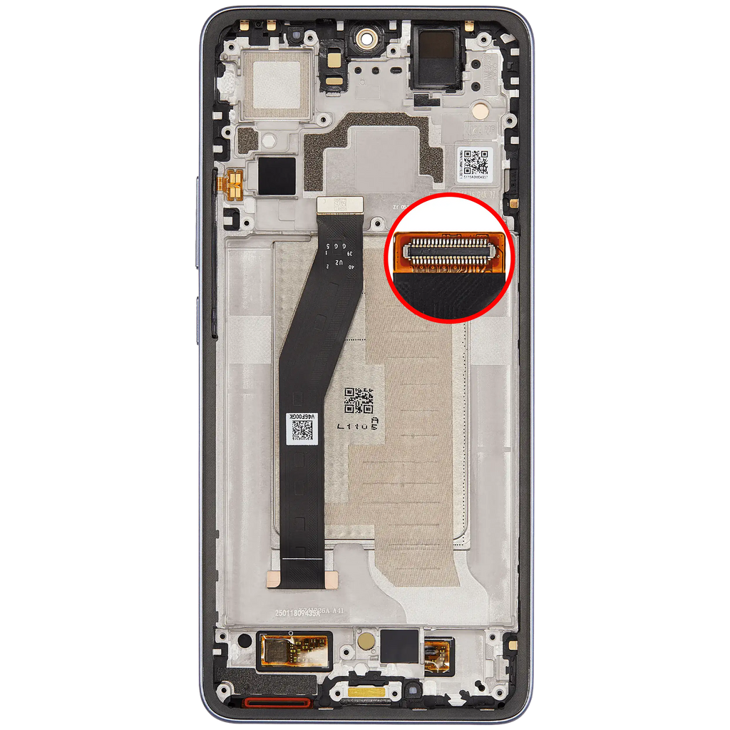 OLED Display with Frame for Xiaomi 14T (Refurbished) (Titan Blue)