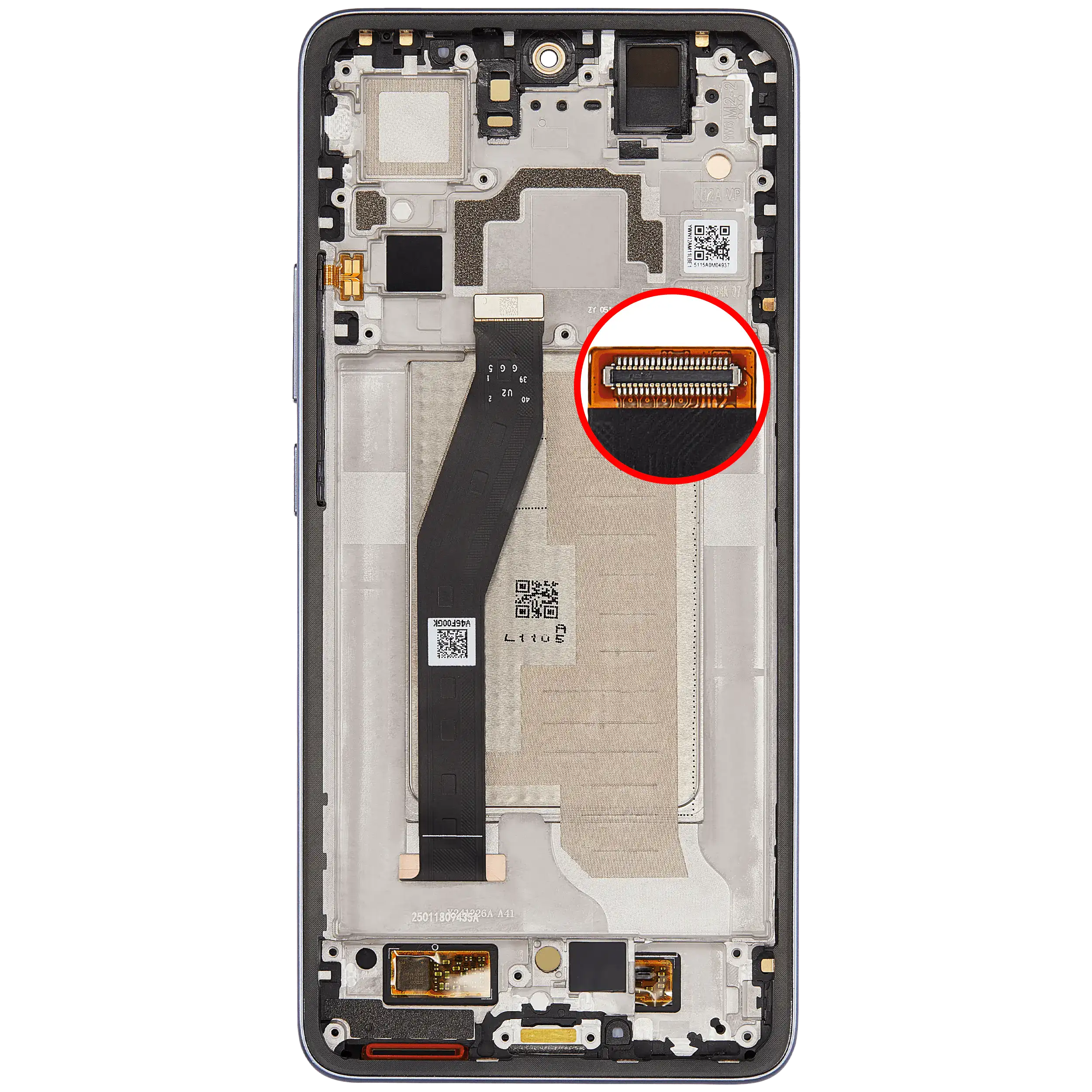 OLED Display with Frame for Xiaomi 14T (Refurbished) (Titan Blue)