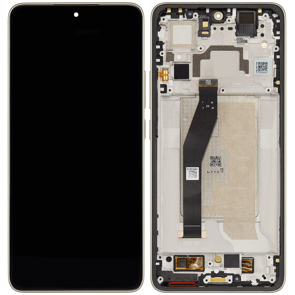 OLED-Display mit Rahmen für Xiaomi 14T (wiederaufbereitet) (Lemon Green)