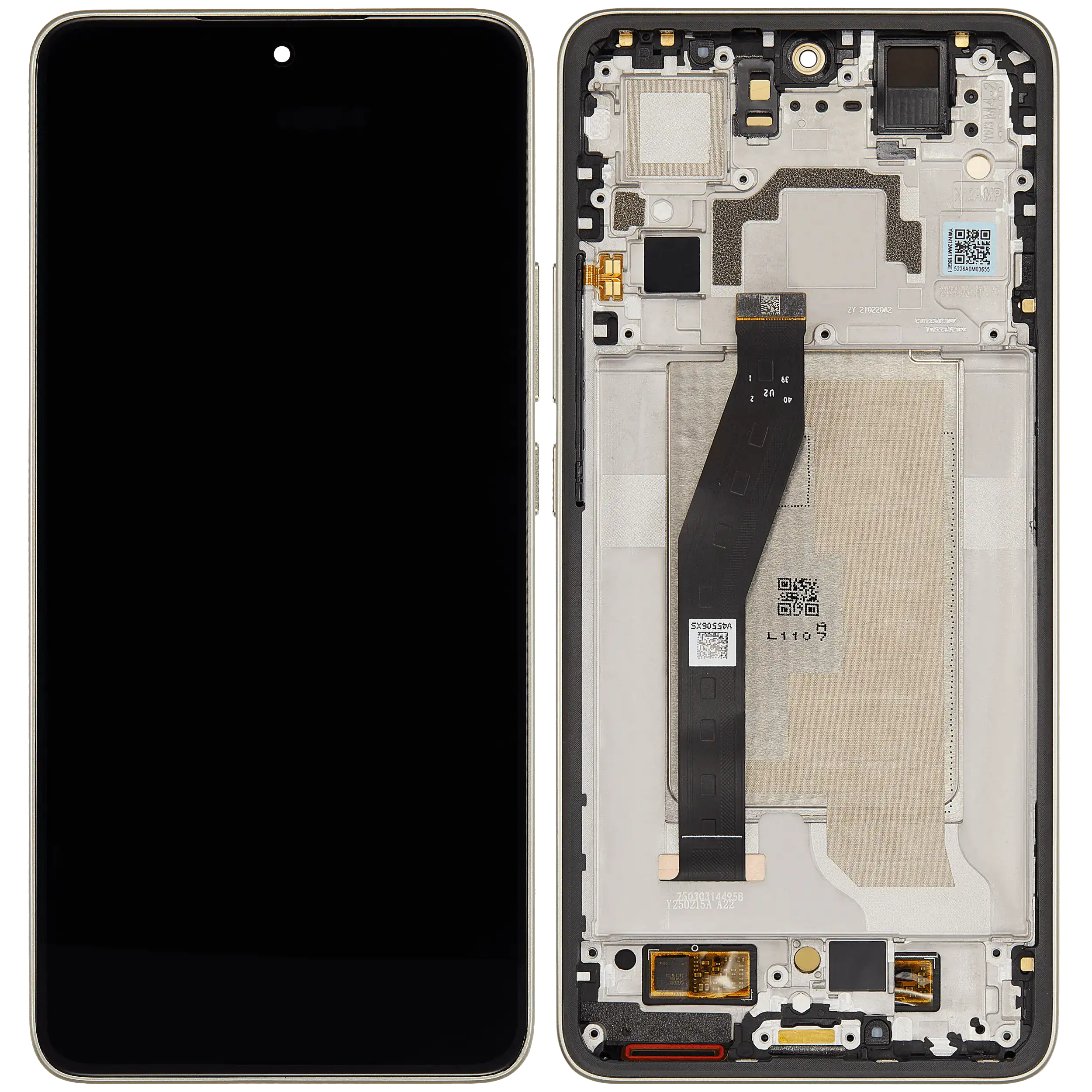 OLED-Display mit Rahmen für Xiaomi 14T (wiederaufbereitet) (Lemon Green)