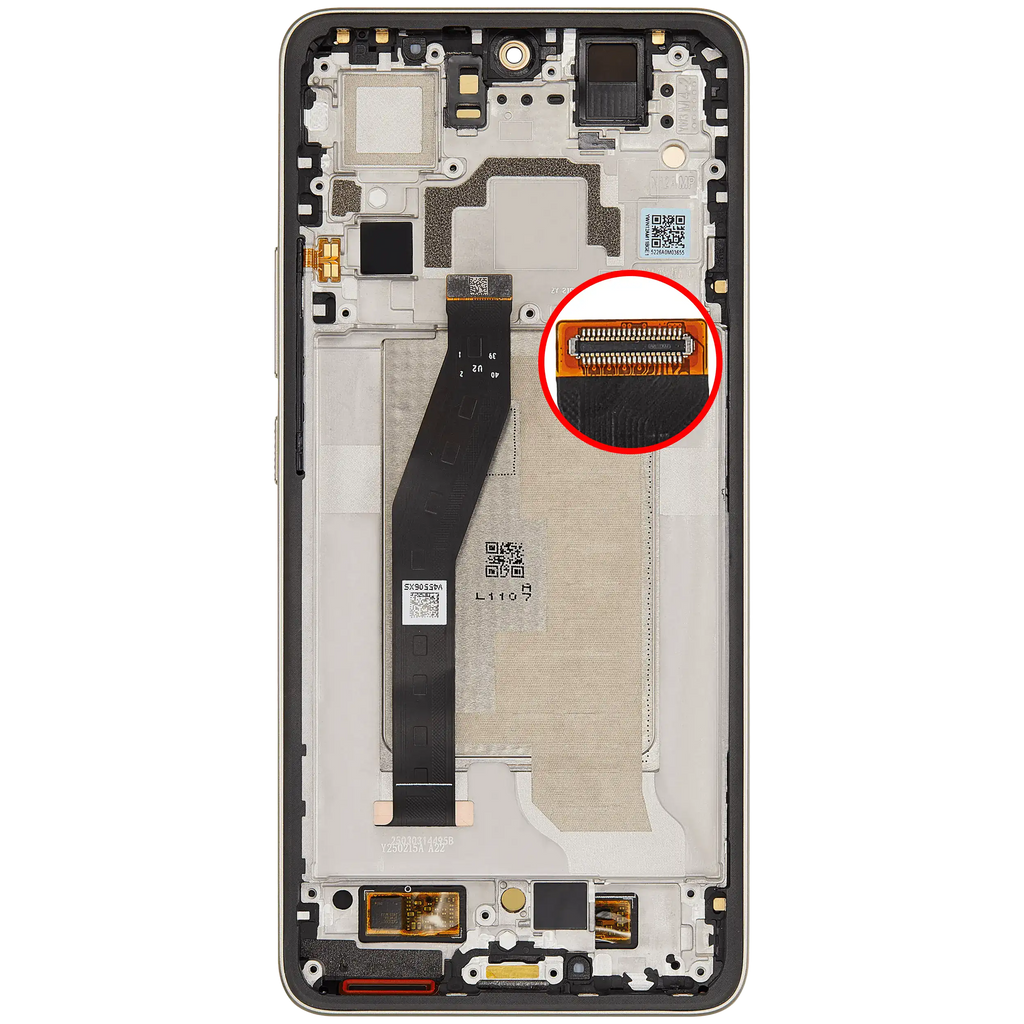 OLED-Display mit Rahmen für Xiaomi 14T (wiederaufbereitet) (Lemon Green)