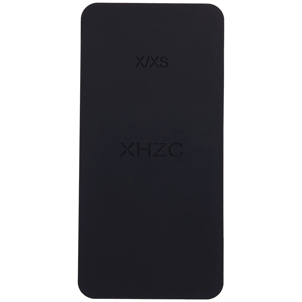Schwarze Silikonmatte für iPhone X / XS