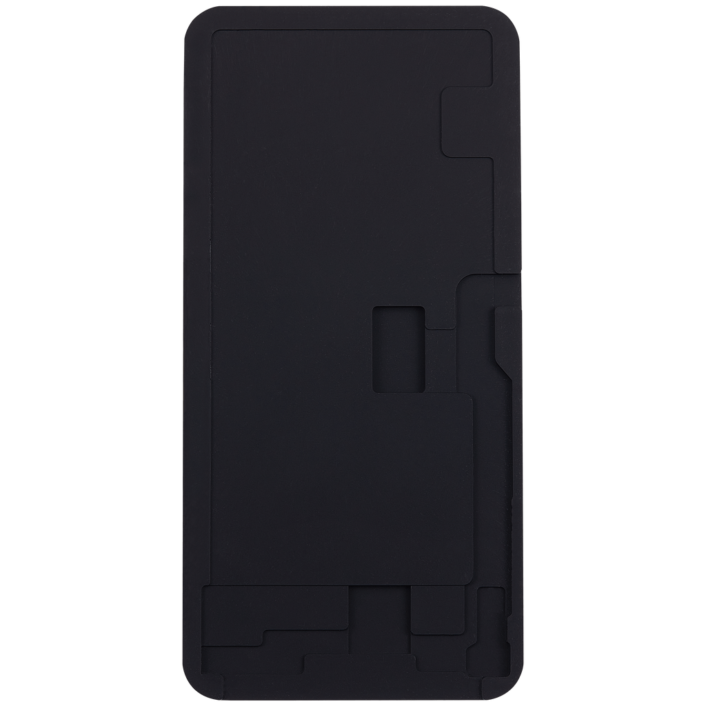 Schwarze Silikonmatte für iPhone X / XS