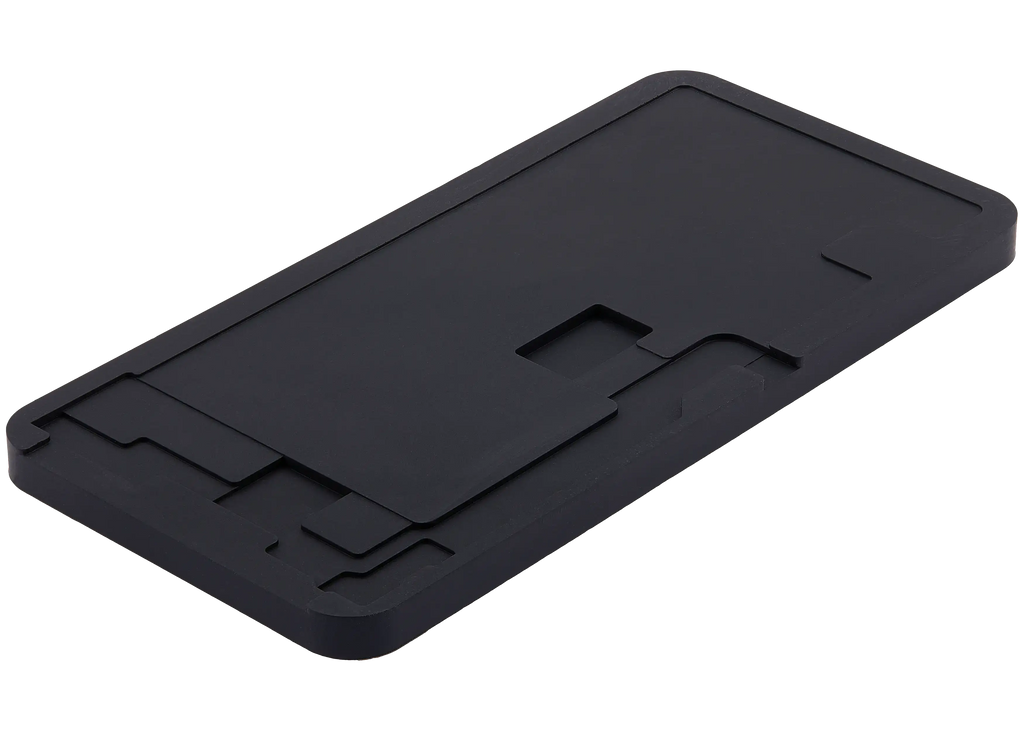 Schwarze Silikonmatte für iPhone X / XS