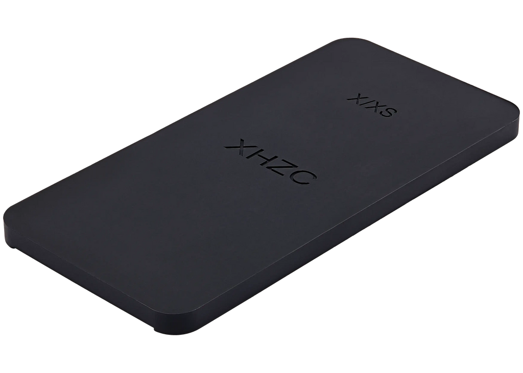 Schwarze Silikonmatte für iPhone X / XS