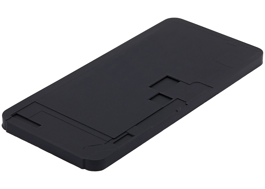Schwarze Silikon-Matte für iPhone XS Max