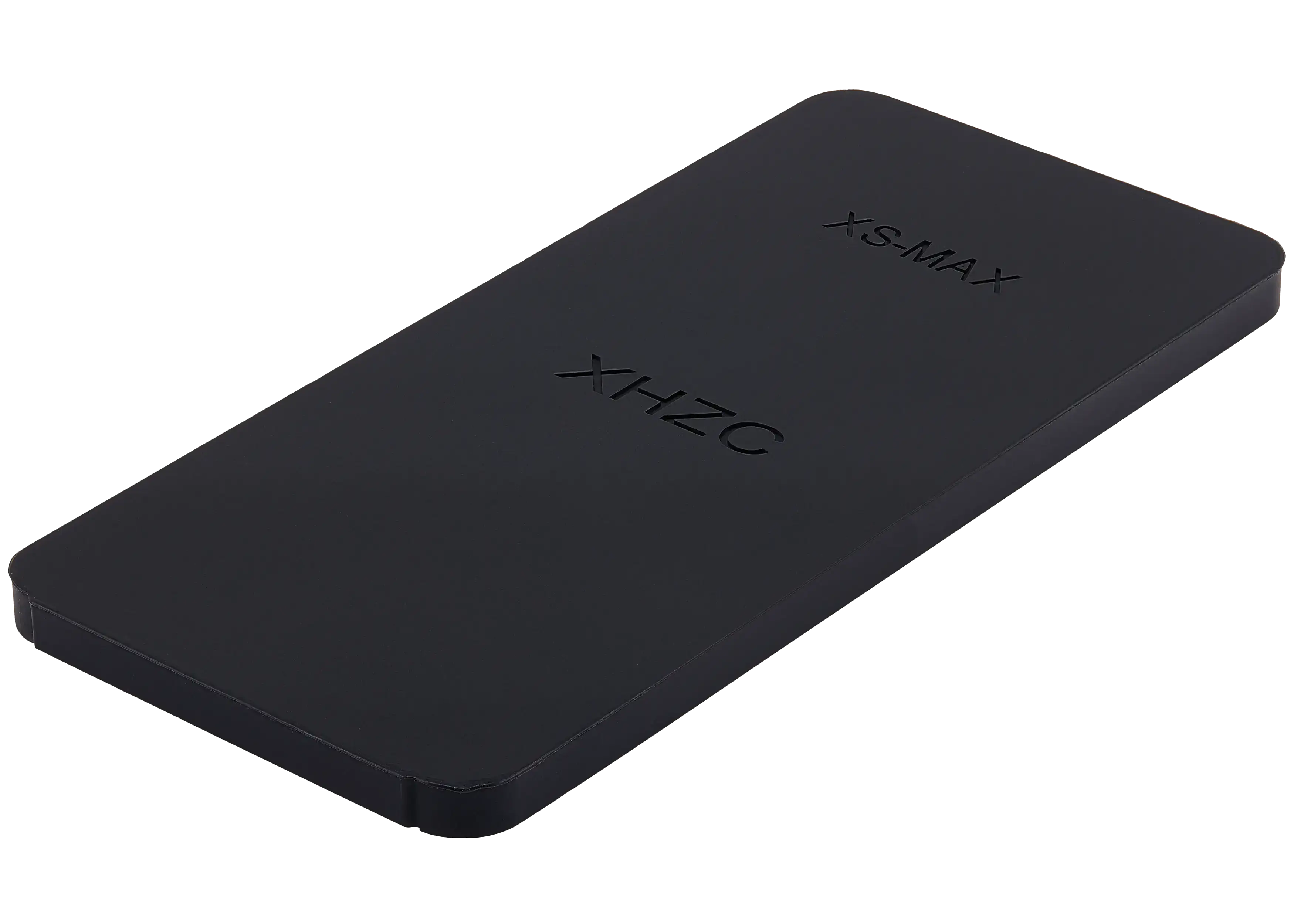 Schwarze Silikon-Matte für iPhone XS Max