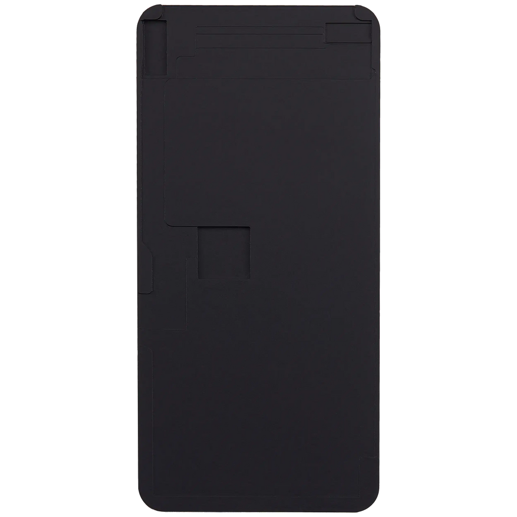 Schwarze Silikonmatte für iPhone 11 Pro