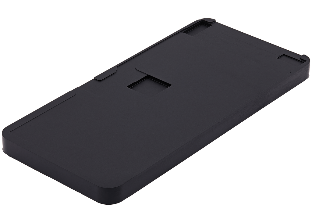 Schwarze Silikonmatte für iPhone 11 Pro