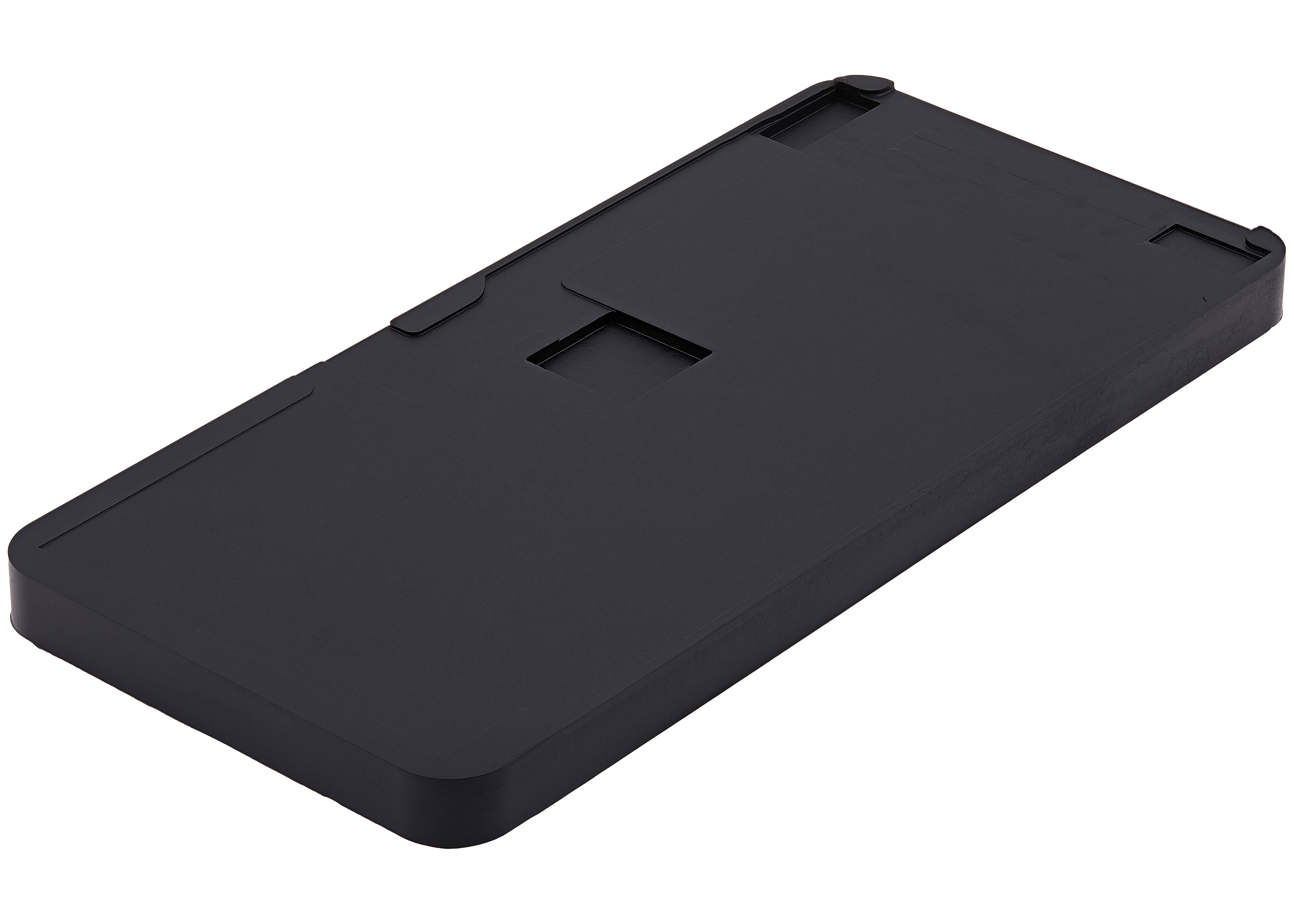 Schwarze Silikonmatte für iPhone 11 Pro