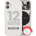 Back Cover/Frame with Small Parts for iPhone 12 Mini (EU / Global Version) (Aftermarket Plus) (White)