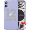 Backcover+Rahmen mit Kleinteilen iPhone 12 Mini Lila OEM A