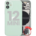 Backcover Ladebuchse-Flex & Kleinteile iPhone 12 Mini (Grün) OEM Pull A