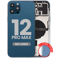 Backcover/Rahmen+Kleinteile für iPhone 12 Pro Max EU (APlus Pacific Blau)