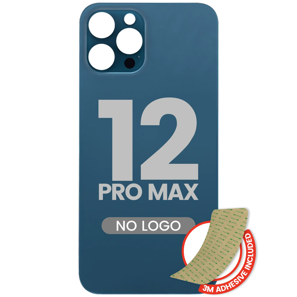 Backcover iPhone 12 Pro Max Pacific Blau mit 3M Kleber ohne Logo