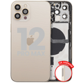 Backcover/Rahmen mit Kleinteilen iPhone 12 Pro Max Gold OEM C