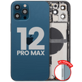 Backgehäuse mit Kleinteilen für iPhone 12 Pro Max US, Pacific Blau, OEM Pull C