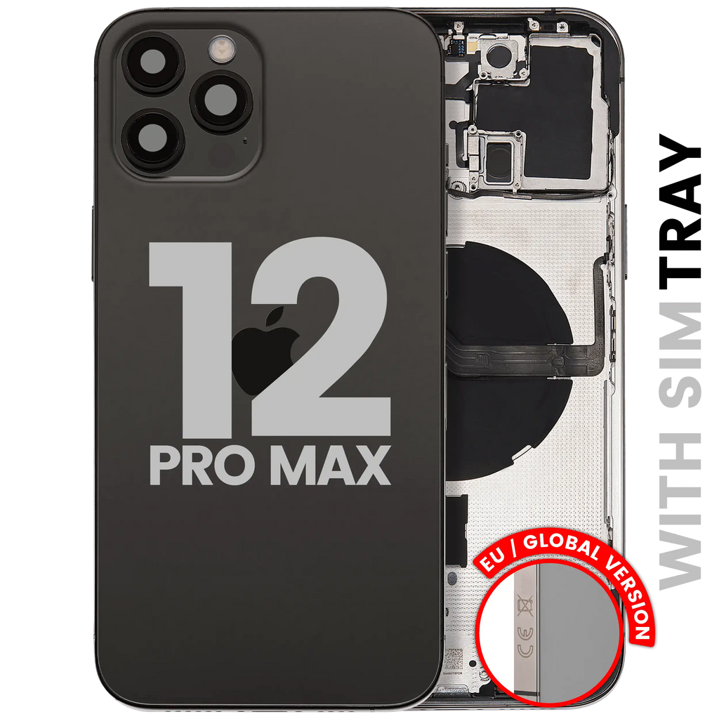 Original Apple-Ausbau C gebraucht – iPhone 12 Pro Max Backcover/Rahmen Graphit