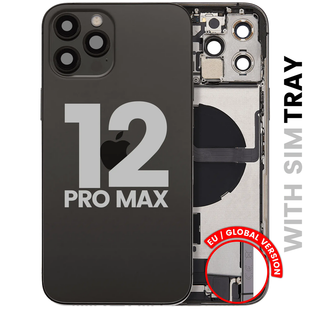 Original Apple-Ausbau B gebraucht – iPhone 12 Pro Max Backcover/Rahmen Graphit