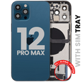 Original Apple-Ausbau B gebraucht – iPhone 12 Pro Backcover/Rahmen Pacific Blau