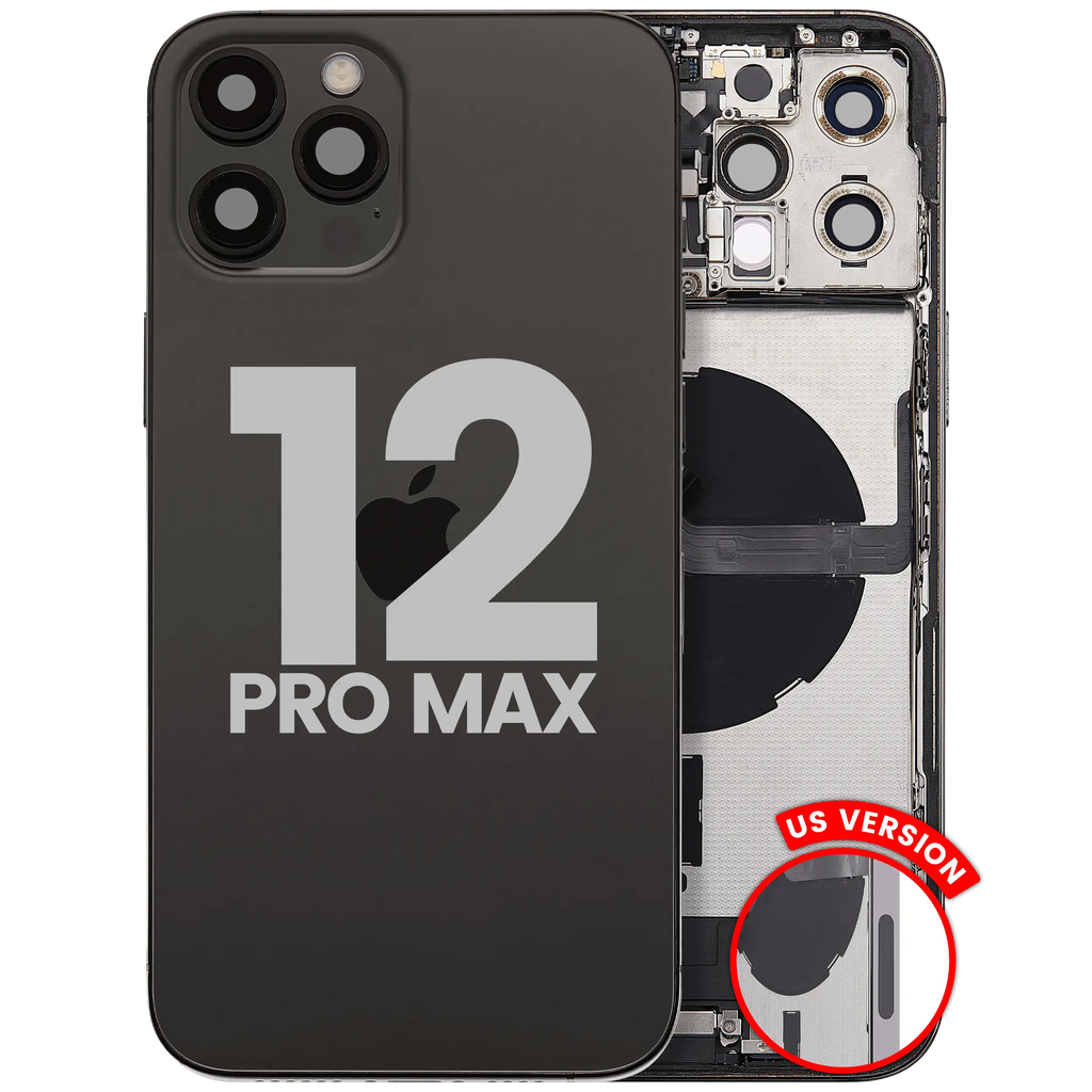 Original Apple-Ausbau B gebraucht – iPhone 12 Pro Max Backcover/Rahmen Graphit