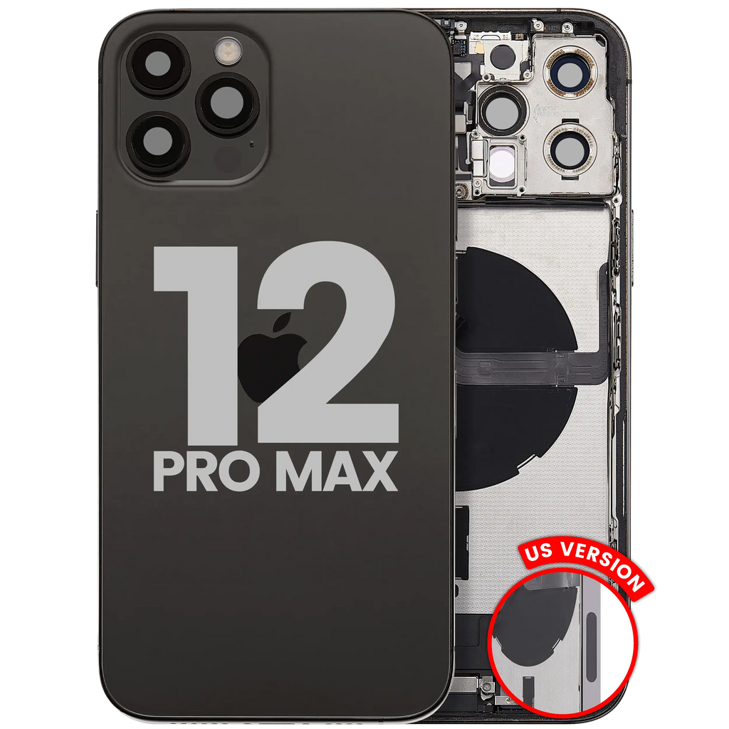 Original Apple-Ausbau C gebraucht – iPhone 12 Pro Max Backcover/Rahmen Graphit