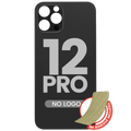 Backcover iPhone 12 Pro Graphite ohne Logo großes Kameraloch 3M