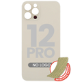 Back Cover with 3M Adhesive for iPhone 12 Pro (No Logo / Large Camera Hole) (Gold)