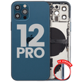 Gebrauchter Ausbau/Pull Qualität C – iPhone 12 Pro Backcover/Rahmen Pacific Blau
