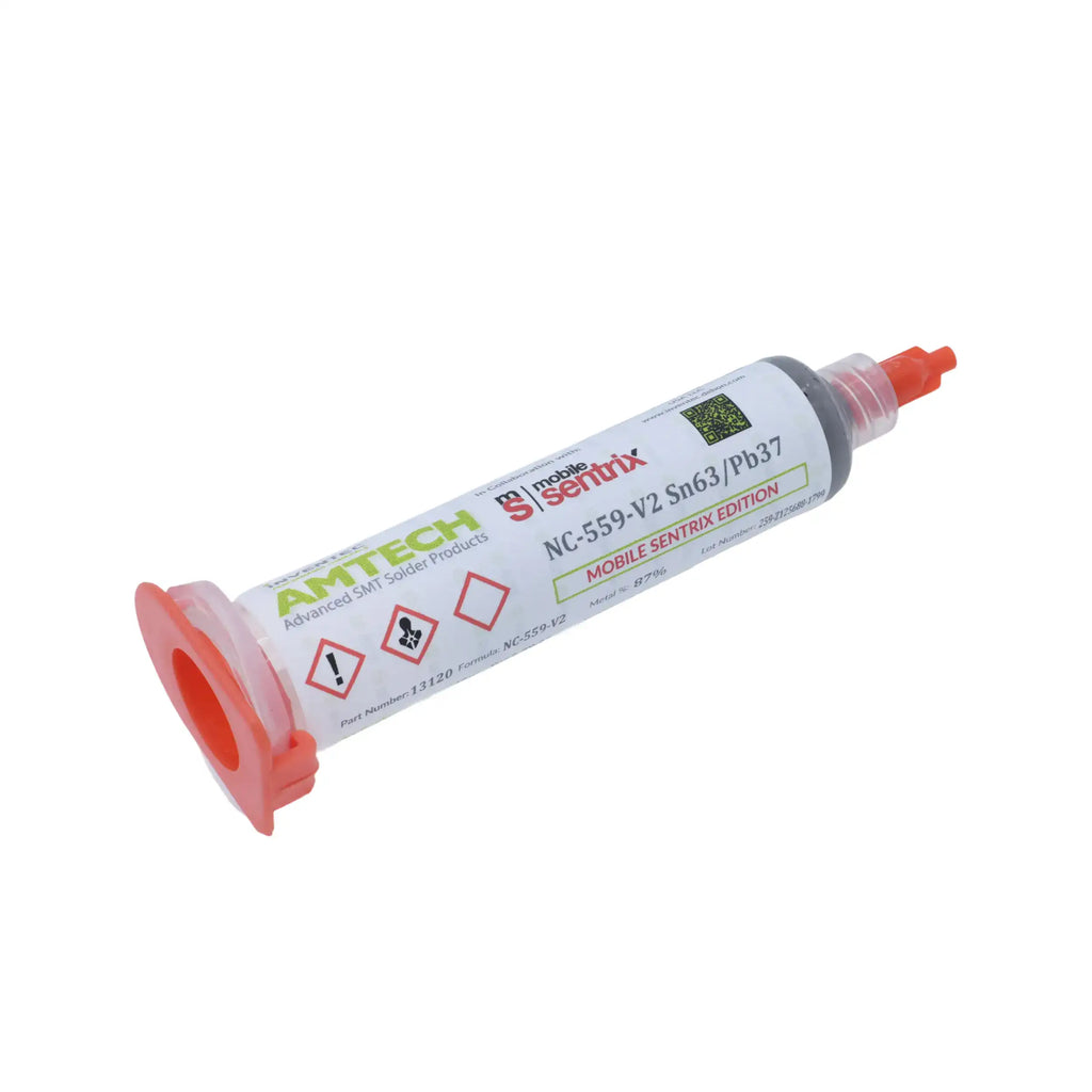 Solder Paste Sn63/Pb37 35g Syringe No-Clean (NC-559-V2) (Amtech)
