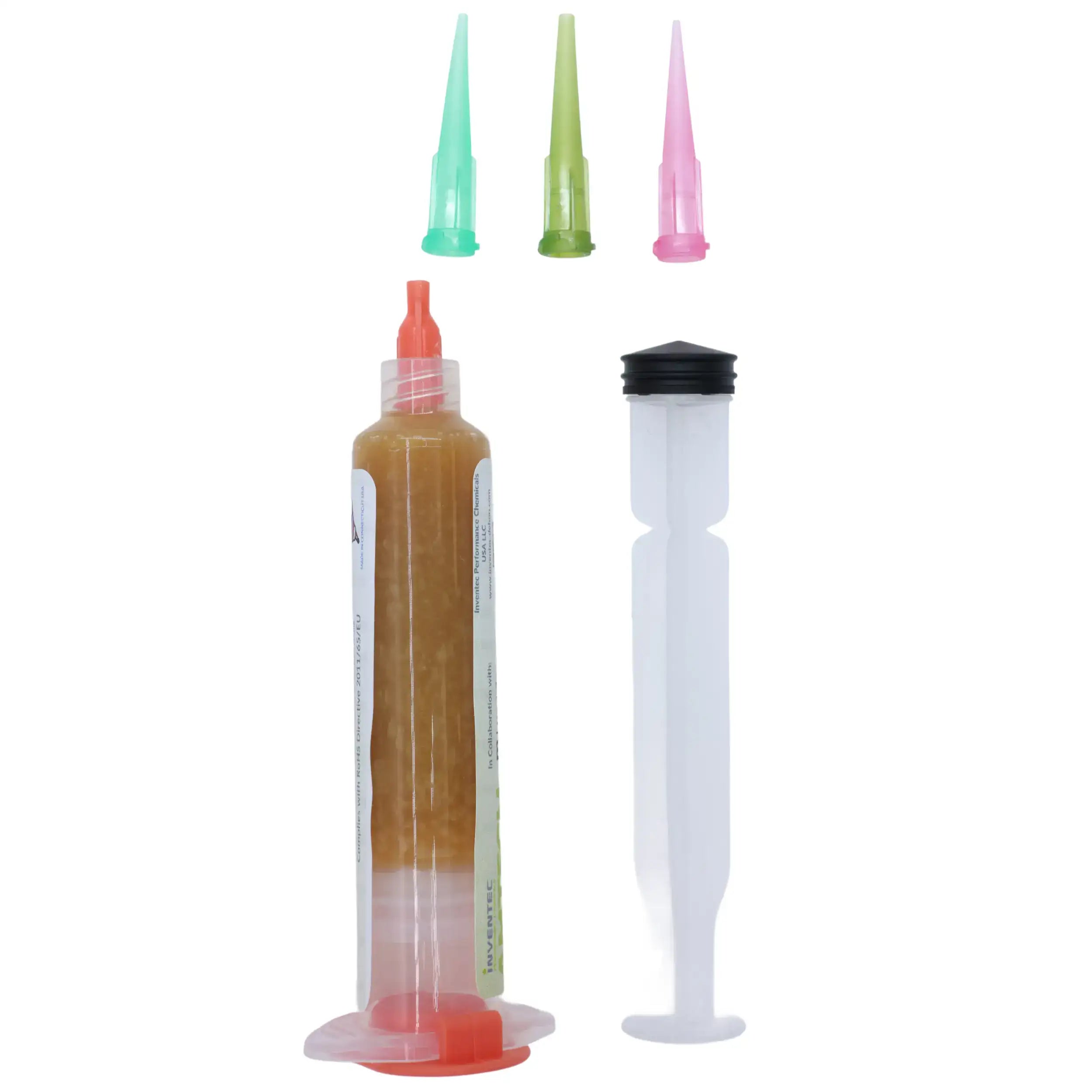 Amtech Tacky Flux Paste 10cc No-Clean Syringe (RMA-223-LF / 16400)