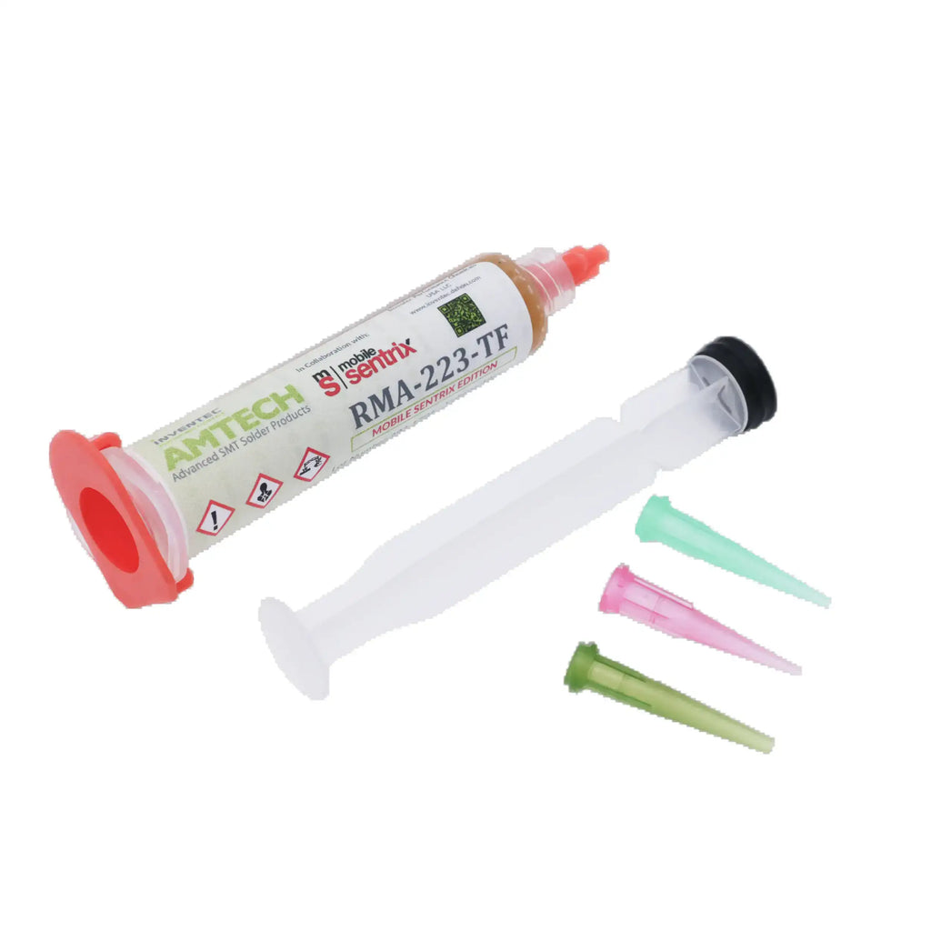 Amtech Tacky Flussmittelpaste 10cc No-Clean Spritze (RMA-223-LF / 16400)