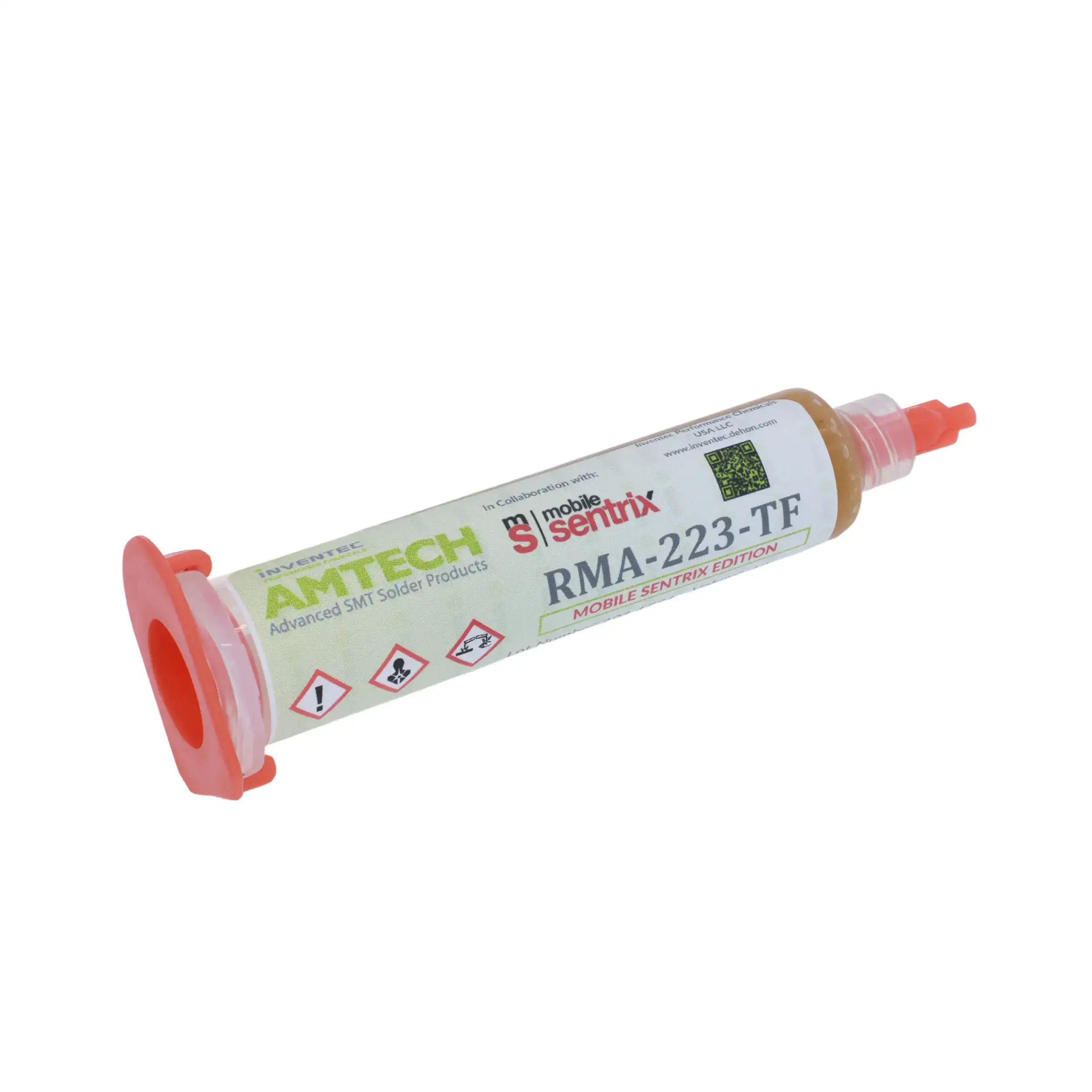 Amtech Tacky Flux Paste 10cc No-Clean Syringe (RMA-223-LF / 16400)