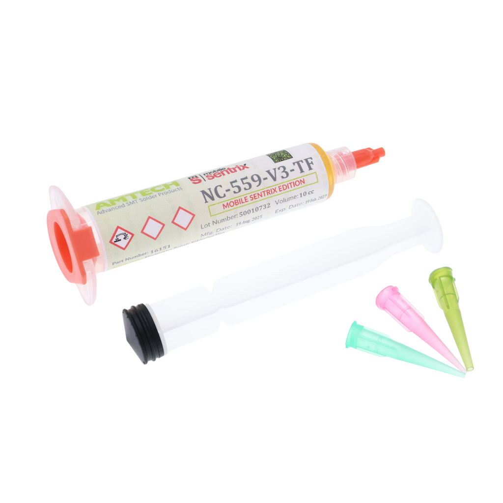 Amtech Flussmittelpaste wasserwaschbar 10cc Spritze