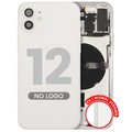Backcover/Rahmen mit Kleinteilen für iPhone 12 (Aftermarket Plus) Weiß