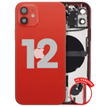 Apple iPhone 12 Backcover mit Rahmen gebrauchter OEM-Ausbau, Qualität A Rot