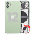 Back Cover/Frame with Small Parts for iPhone 12 (US Version) (Used OEM Pull, Grade A) (Green)