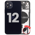 Backcover/Rahmen mit Kleinteilen iPhone 12 Schwarz OEM Gebraucht B