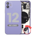 Backcover/Rahmen mit Kleinteilen iPhone 12 Aftermarket+ Lila