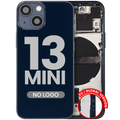 Back Cover/Frame with Small Parts for iPhone 13 Mini (EU/Global Version) (Aftermarket Plus) (Midnight)